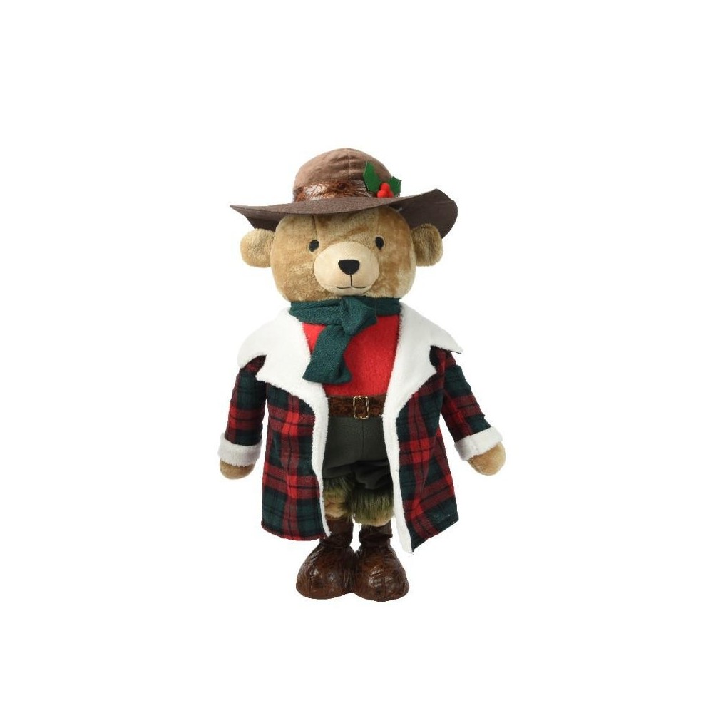 ORSO GAMBE ALLUNGABILI STOFFA H.117CM.